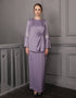 BAJU KURUNG KEDAH MODEN MARIETTE (DUSTY PURPLE)